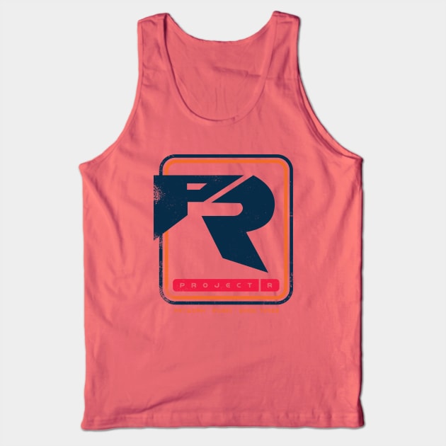 Project R - Retro Logo Tank Top by PRWear